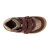 41065 439 barefoot detske kotnikove boty develab sneaker 2 velcro leather burgundy 6