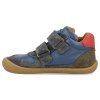 41065 629 barefoot detske kotnikove boty develab sneaker 2 velcro leather blue fantasy 4