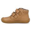 46212 752 barefoot detske kotnikove boty develab baby sft shoe velcro ll cognac 4