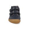 46212 632 barefoot detske kotnikove boty develab baby sft shoe velcro ll navy nappa 3