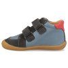 46044 893 barefoot detske kotnikove boty develab midcut 2 velcro leather grey combi 4