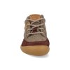 46238 439 barefoot detske kotnikove boty develab firststep sft shoe laces fl burgundy 3