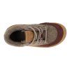 46238 439 barefoot detske kotnikove boty develab firststep sft shoe laces fl burgundy 6