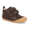 24112 1262 barefoot detske kotnikove boty bisgaard carter dark brown 1