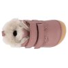 Barefoot dětské zimní boty Bisgaard - Carter lamb heather růžové