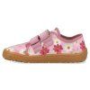 G1700440 9 barefoot detske platenky froddo canvas flowers ruzove 4