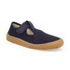 G1700439 barefoot platenky froddo canvas t bar dark blue 2