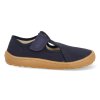 G1700439 barefoot platenky froddo canvas t bar dark blue 3