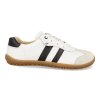 25L024.131 801 barefoot damske tenisky koel ila napa suede off white black 2