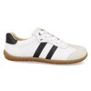 25X001.131 801 barefoot panske tenisky koel ilo napa suede off white black 2