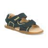 14M001.501 380 barefoot detske sandaly koel ova ii leather dark green 1