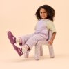 Barefoot dětské tenisky Affenzahn - Sneaker Cotton Lucky Otter vínové