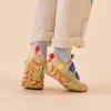 Barefoot dětské tenisky Affenzahn - Sneaker Cotton Lucky Affenzahn hnědé
