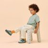 Barefoot dětské tenisky Affenzahn - Sneaker Cotton Lucky Bunny zelené