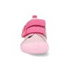 Barefoot dětské tenisky Affenzahn - Prewalker Leather Walky Unicorn růžové