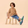 Barefoot dětské tenisky Affenzahn - Sneaker Knit Happy Bird of paradise zelené