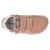 45429 453 barefoot tenisky develab unisex lw ct snkr 2velcro pink suede 6