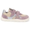 47058 659 barefoot detske tenisky develab low cut sneaker 2velcro purple fantasy 2