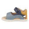 B656PB C0916 barefoot detske sandaly geox b steppieup navy ochreyellow 4