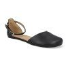 SHPN006BLV barefoot sandaly shapen poppy n black vegan 1