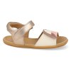 CB.TOU1 4560 barefoot detske sandaly tip toey joey toucan metalic salmon white dream sterling silver 2