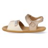 CB.TOU1 4560 barefoot detske sandaly tip toey joey toucan metalic salmon white dream sterling silver 4