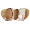 CB.TOU1 4560 barefoot detske sandaly tip toey joey toucan metalic salmon white dream sterling silver 6