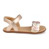 CB.LOV1 4483 barefoot detske sandaly tip toey joey lovely metalic salmon champagne rose gold 2