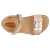 CB.LOV1 4483 barefoot detske sandaly tip toey joey lovely metalic salmon champagne rose gold 6