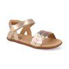 CB.LOV1 4483 barefoot detske sandaly tip toey joey lovely metalic salmon champagne rose gold 1