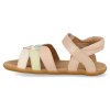 CB.PET1 4564 barefoot detske sandaly tip toey joey petal candy cream white dream mint 4