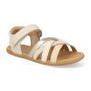 CB.CRC1 4549 barefoot detske sandaly tip toey joey criss cross tapioca antique white white dream 1