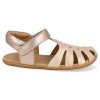 CB.TRO1 4247 barefoot detske sandaly tip toey joey tropical candy cream metalic salmon 2