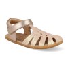 CB.TRO1 4247 barefoot detske sandaly tip toey joey tropical candy cream metalic salmon 1