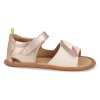AE.TOU1 4560 barefoot detske sandaly tip toey joey toucan metalic salmon white dream sterling silver 2