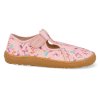 G1700439 8 barefoot platenky froddo canvas t bar pink 2