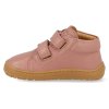 G2130369 19 barefoot detske kotnikove boty froddo first step dark pink 3 4