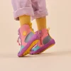 Barefoot dětské zimní boty Affenzahn - Winter boot Discovy Vegan Owl barevné