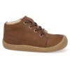 06M001.121 510 barefoot detske kotnikove boty koel ben m leather chocolate 2