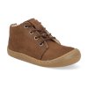 06M001.121 510 barefoot detske kotnikove boty koel ben m leather chocolate 1