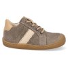 06M031.301 870 barefoot detske kotnikove boty koel blake suede taupe 2