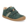 06M034.301 130 barefoot detske kotnikove boty koel byno suede turquoise 1