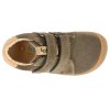 06M034.301 350 barefoot detske kotnikove boty koel byno suede khaki 6