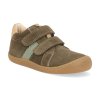 06M034.301 350 barefoot detske kotnikove boty koel byno suede khaki 1