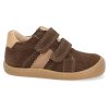 06M034.301 500 barefoot detske kotnikove boty koel byno suede brown 2
