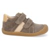 06M034.301 870 barefoot detske kotnikove boty koel byno suede taupe 2