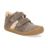 06M034.301 870 barefoot detske kotnikove boty koel byno suede taupe 1