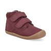 06W005.129 260 barefoot detske zimni boty koel bonnie lambswool bordo 1