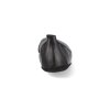T4367 CER barefoot damske baleriny ok bare noe cerne 5