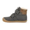 07T061.232 410 barefoot detske zimni boty koel dean 3 0 wp wool grey 4